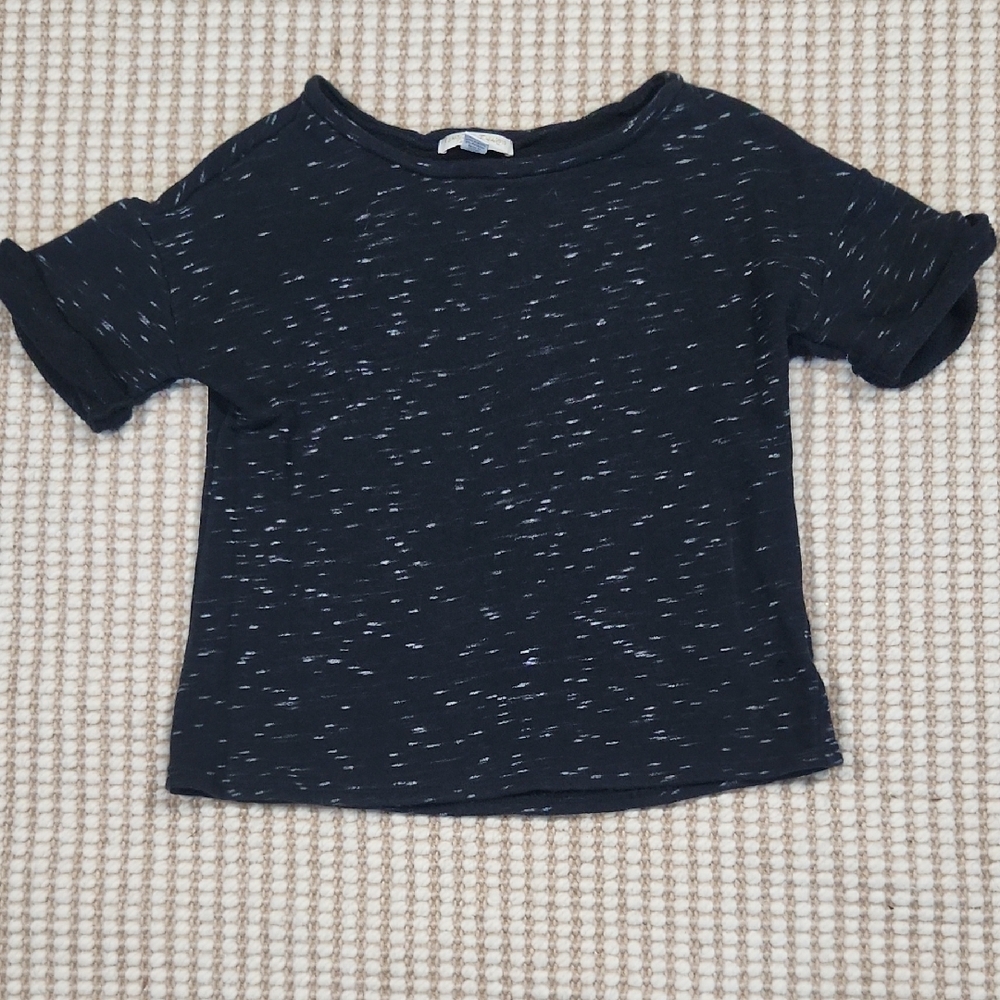 Love By Design Black Speckled Sweatshirt